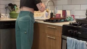 Doing Dishes with Pantsing and Wedgies