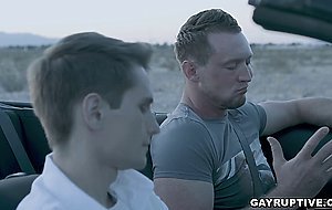 Twink Trevor Harris Goes to Sin City with a Mature Man