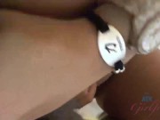 Wake Brooke up so you can cum on her tits