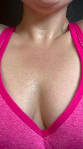 Workout Buddy Reward Armpit and Breast Sweat Worship