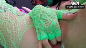 Alien Girl! Drooling, dumping and romping my alien gash a lot