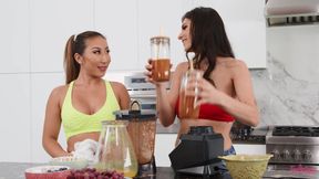 Nicole Doshi's Post-Sweat Passion Ignites Fiery Heat