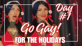 Go Gay for the Holidays! Day 1: Festive Craving Spark