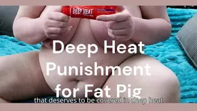 Pussy and Asshole Punishment for Fat British Pig
