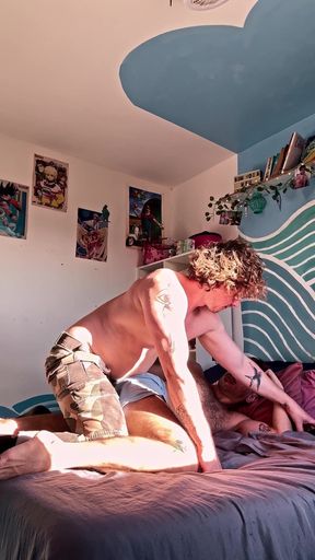 Pounding Out Brazilian Bottom's Hole with My Thick Cut Cock