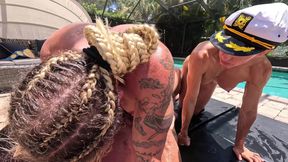 Nude Mixed Sexwrestle Featuring Kenny Cumshot Lora Cross and Ecko Belle Losers Get Fucked