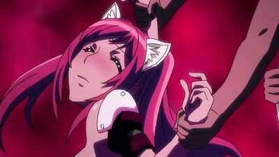 Kanojo, a gorgeous redhead, gets her big ass drilled by a massive black cock in HD