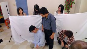Cute Japanese girl sucks a nice dick