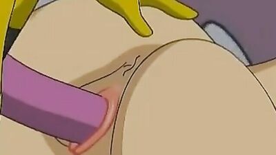 Mature cartoon babes Marge Simpson and Lois Griffin get wild with anal and cum in this compilation video