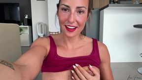 my workout quickly turns into a session of joy and pleasure ( masturbation )