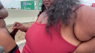 Freeway Blowjob And Cum Swallow Pt1