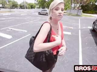 Cash Talks for Kaylynn: Deepthroat and Hard BBC Pounding in a Moving Van