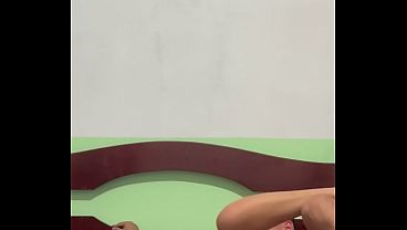 Cuckolded hubby watches as hot college wife rides and sucks his friend's cock