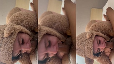 My teddy bear took my nut away