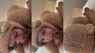 My teddy bear took my nut away