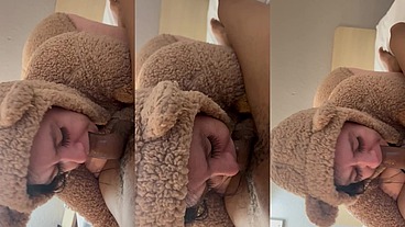 My teddy bear took my nut away