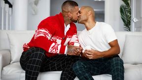 Xmas Kink ~ Horny Xavier Zane & Fit Papi Get Naughty in Noir