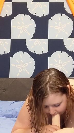 Custom POV BJ with GF watching