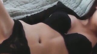 creampie solo teen cassie laine plays with her clit - babes