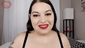 Teased & Owned by Red Lips & Long Tongue - 1080 MP4