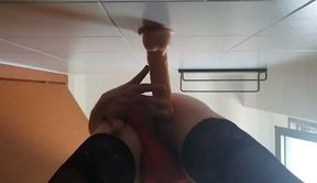 Big didlo in ass