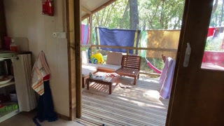 I fuck the neighbor in a naturist campsite: a dangerous exhib!