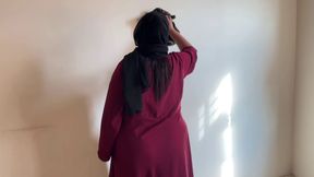 Fucking a Beautiful Muslim Maid with big ass in Morocco when she cleaning Hotel Room - Ass Fuck &amp; Cum By Stranger Hotel Guest