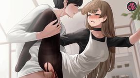 Take My Stepsister&#039;s Virginity in Stockings  Hentai Uncensored  Yusetsu  Part 3