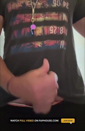 Alpha Dilf Bathroom Cumshot From Jockdad87