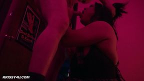 Blowjob in the Pink Room