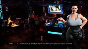 Star Pheriphery [ FUTANARI HENTAI game ] Ep.32 working in the GLORYHOLE to PAY DEBT !