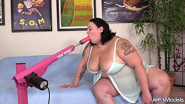 Automated Ass Fuck Makes Heavy Plumper Valhalla Lee Orgasm JM678