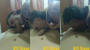 novinho veio aqui em casa pra f1 e acabou me botando pra mamar cheio de tesao