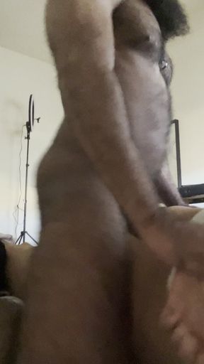 Hairy Man Fucking Without Condom