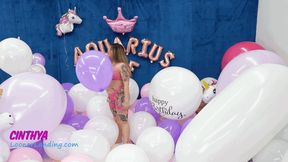 Cinthya's Birthday Mass Balloon Popping 4K (3840x2160)