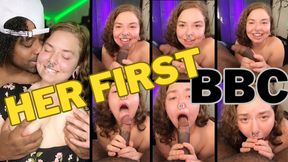Slutshine gets her FIRST BBC AND FACIAL