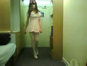 Sissy Twink Amateur Crossdresser Fun