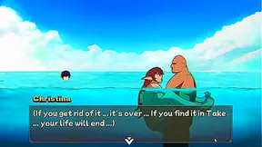 [HENTAI GAME] NTR Rice PART 6!! my friend is geting fucked in the beach