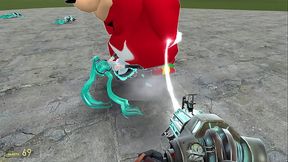 big muscular ugandan man destroys petite blue hair teens hole (massive cum shot)