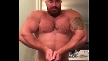 Big Dick Bodybuilder Naked Flexing Posing Hung