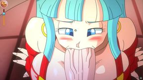 Kame Paradise 2 [PornPlay Hentai game Parody] Ep.7 bulma'_s loves to suck mature big cock