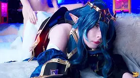 Genshin Impact. Layla Swallows A Big Cock Down Her Throat With Molly Redwolf