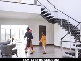 Slutty mother i'd like to fuck & teen thanksgiving fuckfest with stepson & stepdad