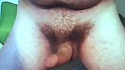 Stroking cock