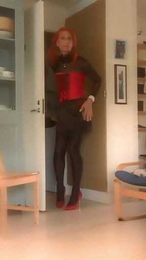 Being Both #63-i’m at and on the New Dildo Again! How Exquisite It Is! - Being Both