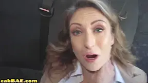 Classy Mature Lady In Stockings Fucked By Driver