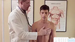 Petite 21yo Gay Fucked By Doctor In Infirmary After Check