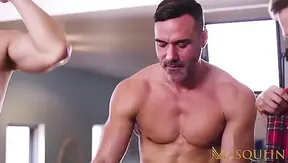 Teddy Torres Ace Quinn Heat Up Steamy Bareback Threesome Action – MASQULIN