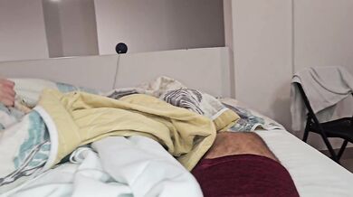 Thick Curvy Latina BBW Choked and Pounded Sharing Bed Stepbro