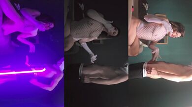 Domina smokes him raw with her French ashtray power